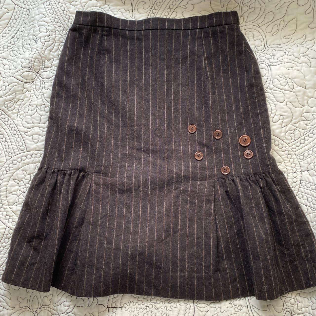 Moschino Cheap & Chic Women's Brown and Tan Skirt (5)