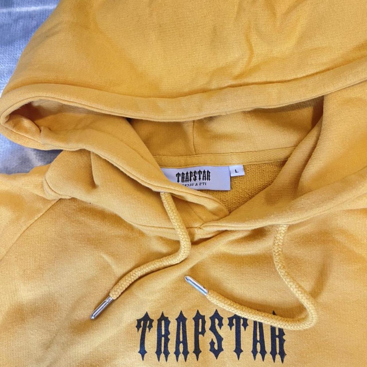 Trapstar yellow hoodie Clearance