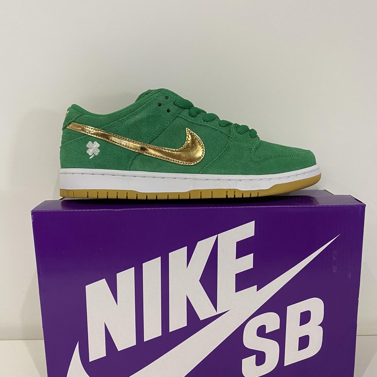 dunk low st patrick's
