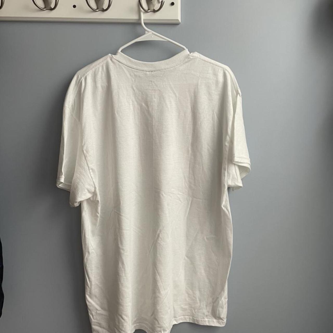 New (L) Sanrio Hello Kitty Mushroom White T-Shirt... - Depop