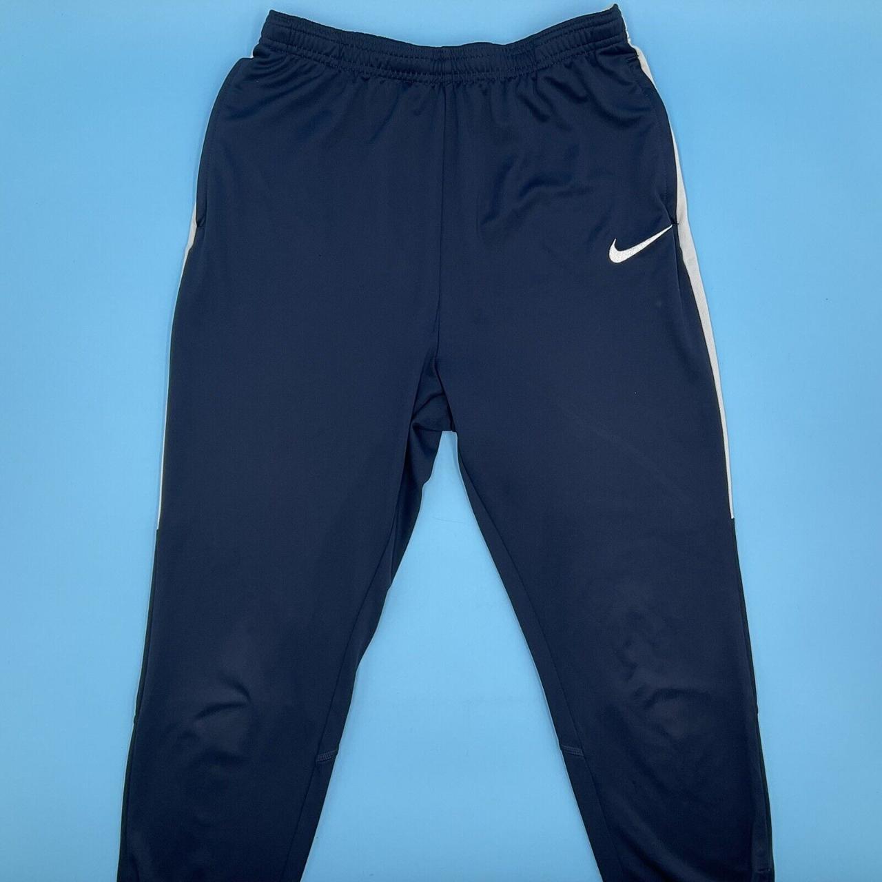 Nike Men’s Tracksuit Jogging Bottoms Pants Navy Blue... Depop