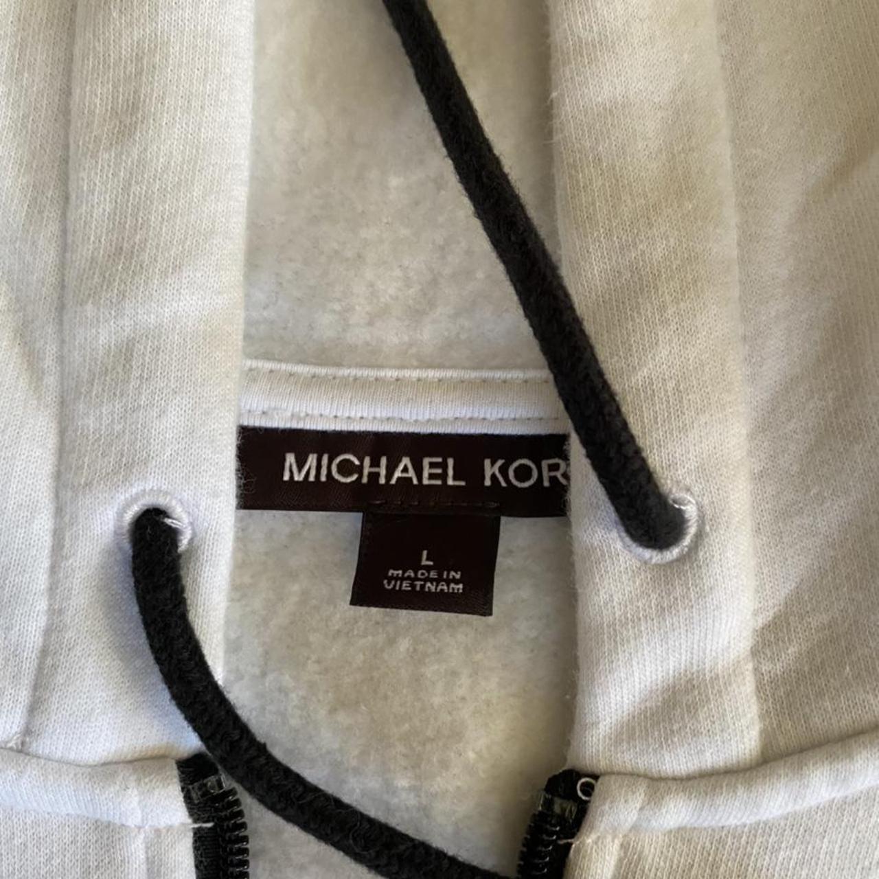 Michael kors hoodie store mens white