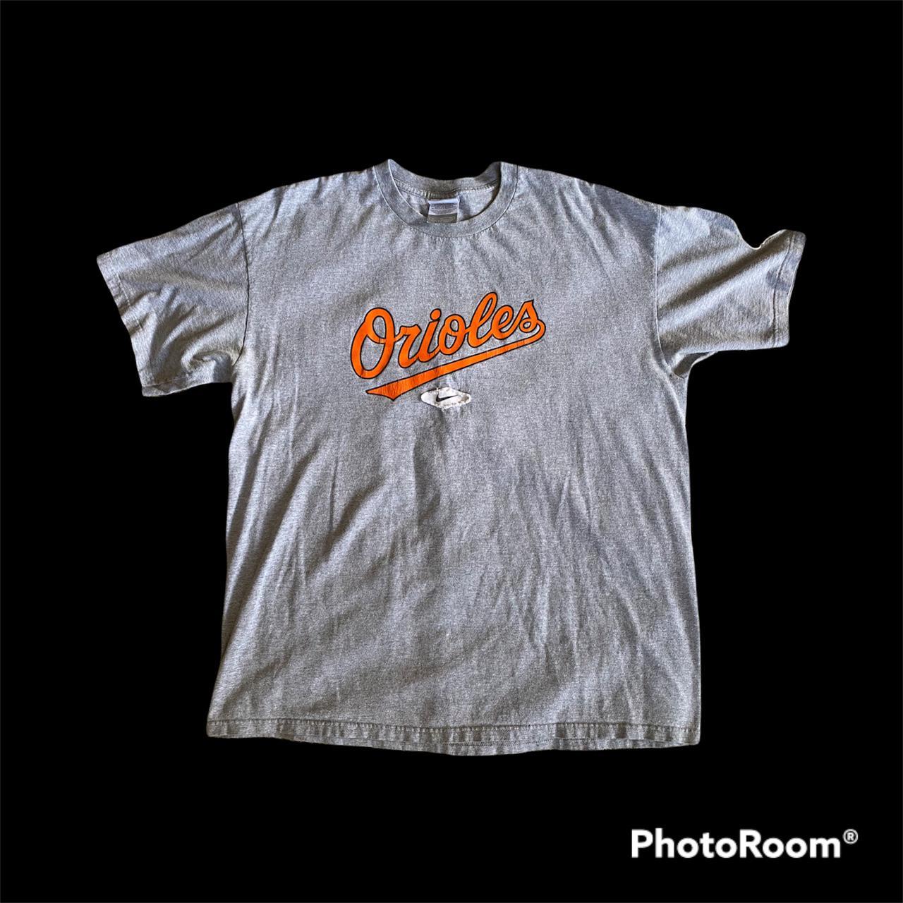 Vintage Baltimore Orioles Genuine T-shirt Size XL White Mlb 