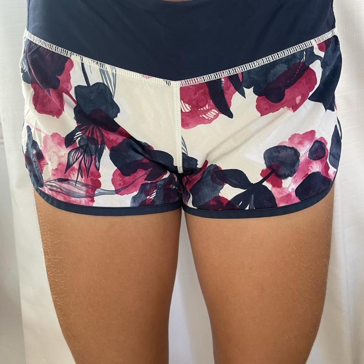 lululemon floral shorts