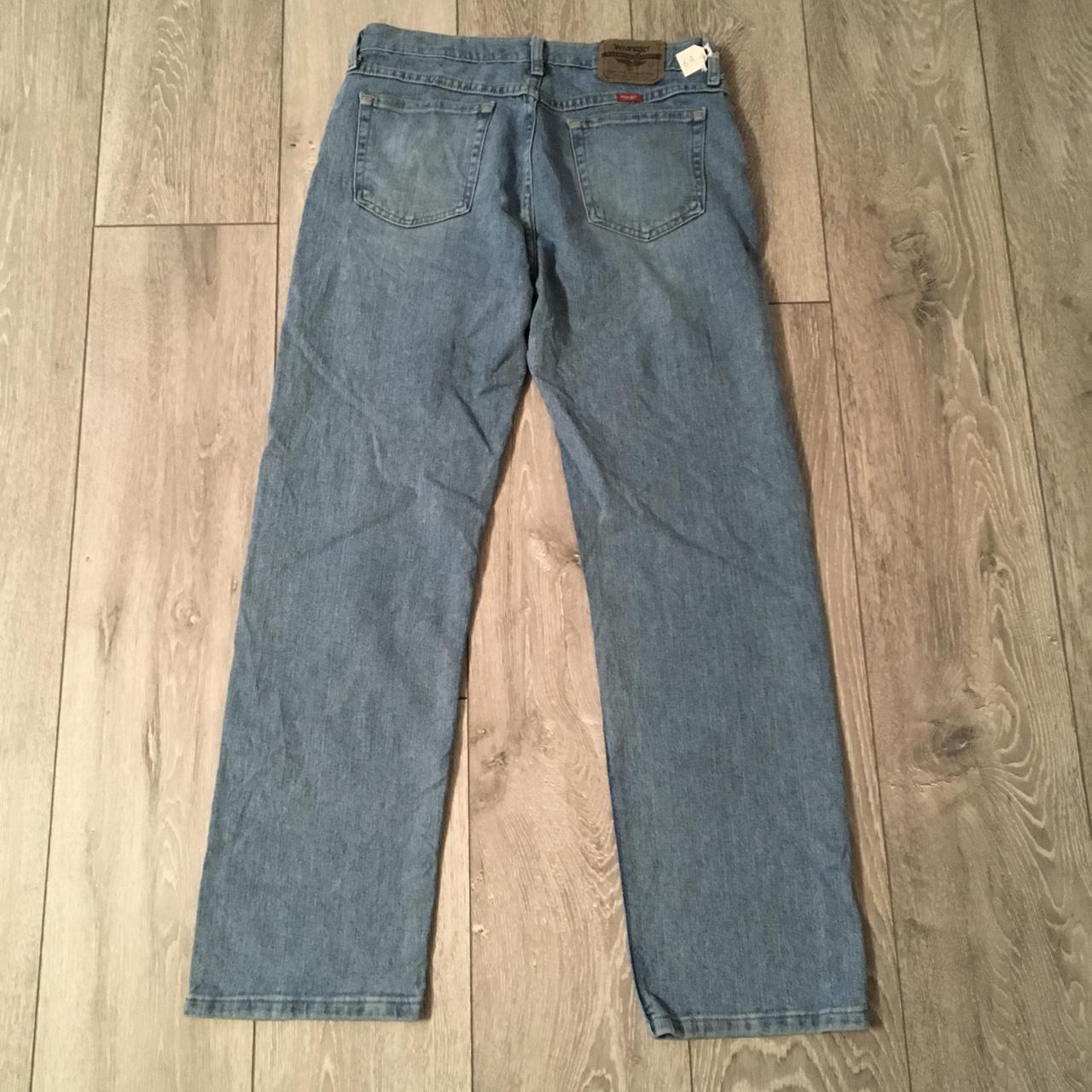 Wrangler Light Blue Mens Straight Leg Jeans W31 Depop 3038