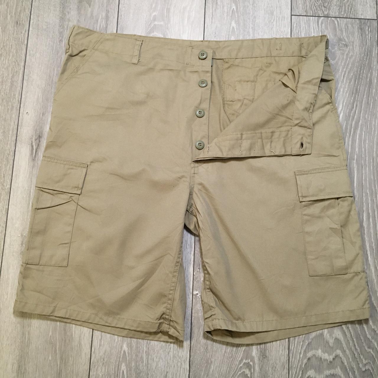 Rothco combat tactical khaki shorts - W40 Size- W40... - Depop