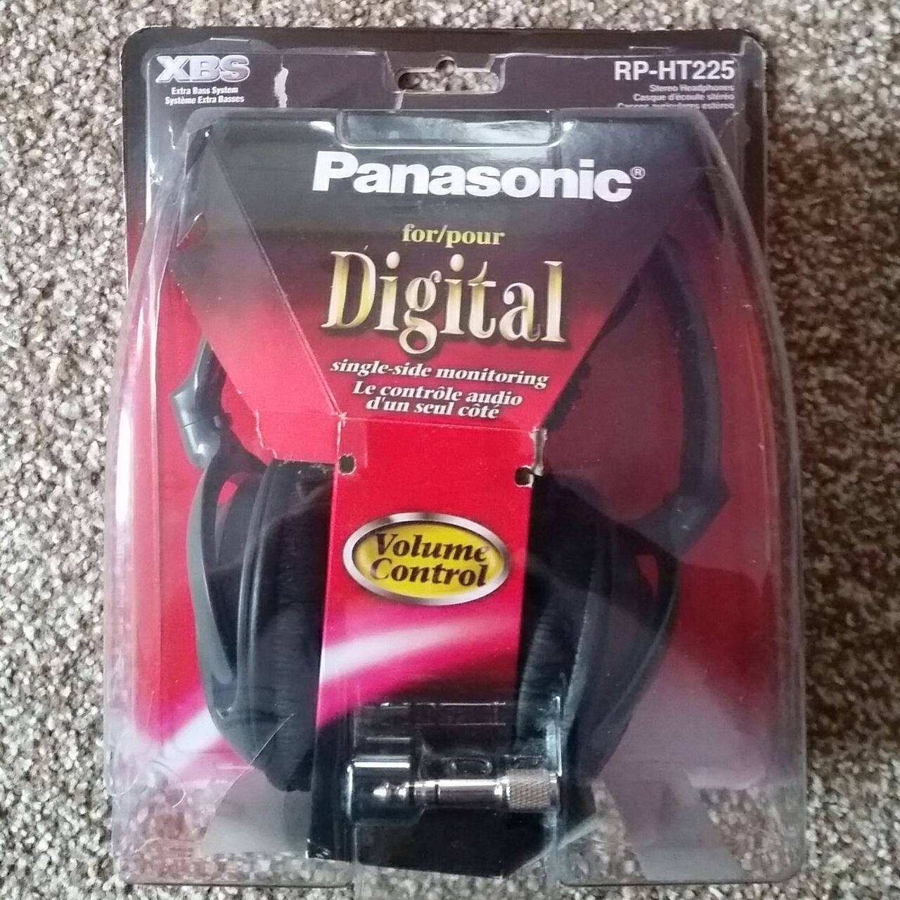 Panasonic 'extra bass system' over ear headphones Depop