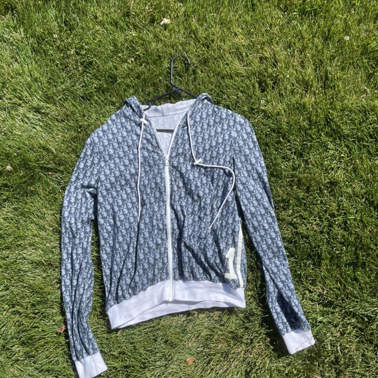 Dior Hoodie Track Jacket Workout Sweater Style Depop