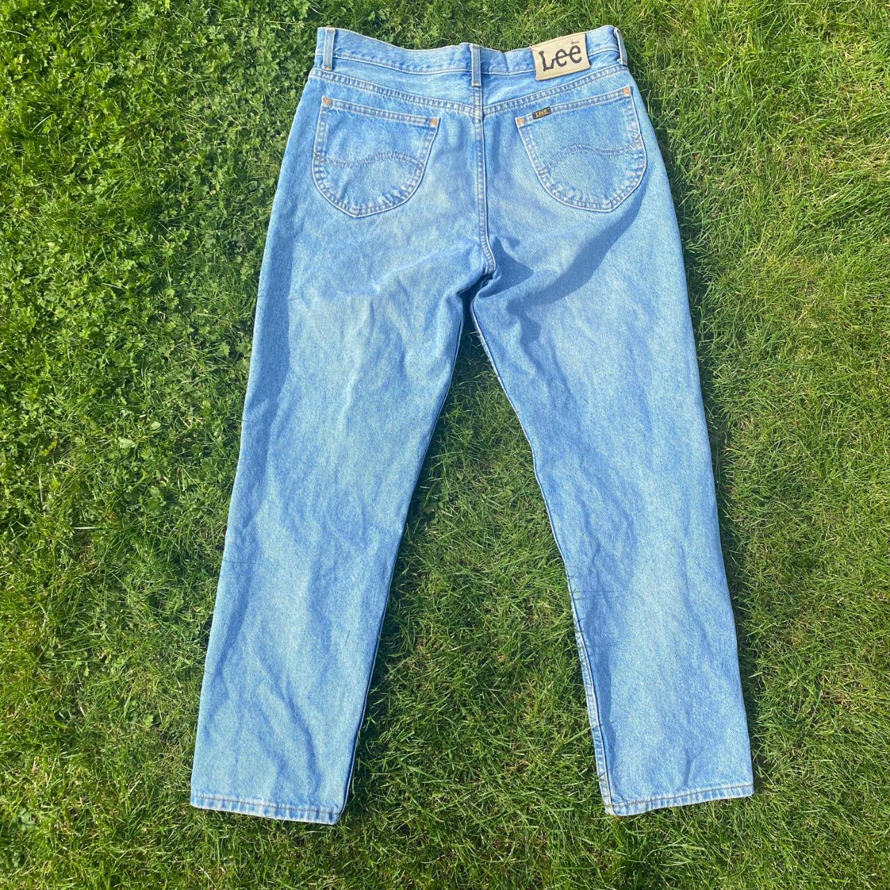 Lee Vintage Jeans - Blue - Size: 36W 30L - Grade... - Depop