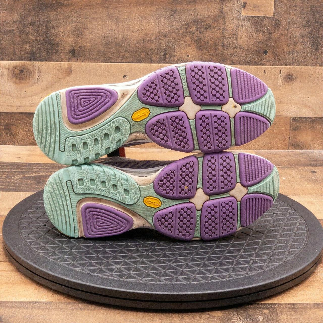 Women's Grey and Purple Trainers (4)