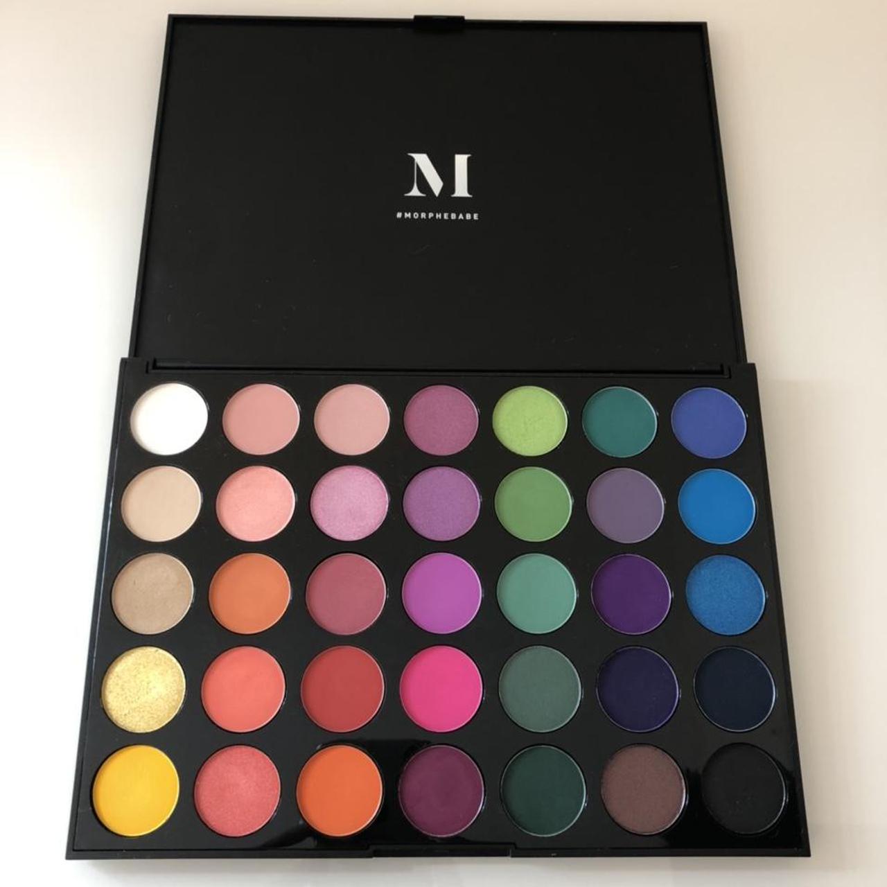 Morphe 35b Colour Burst Eyeshadow Palette Never Depop