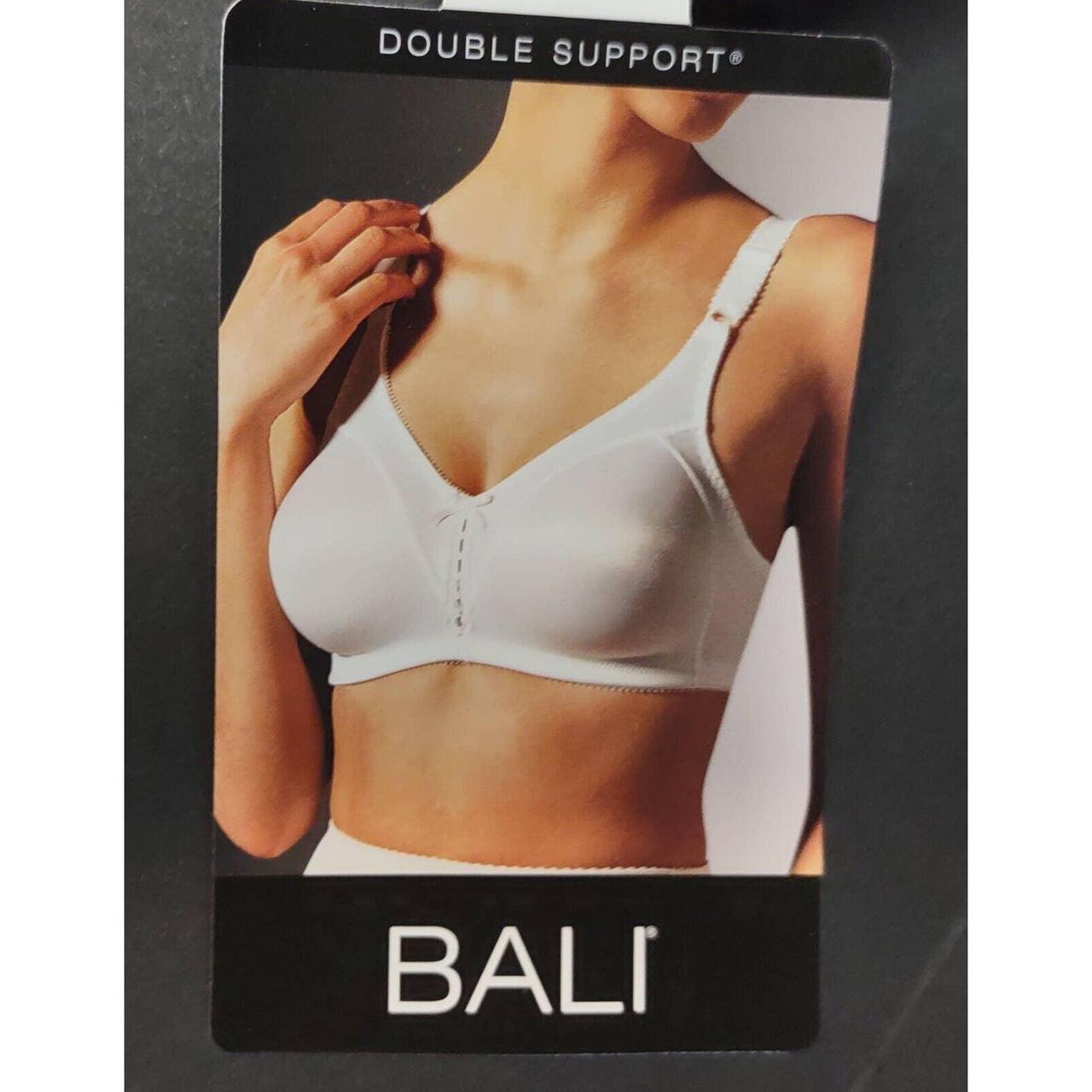 Bali Double Support Brief White 7 Women's 
