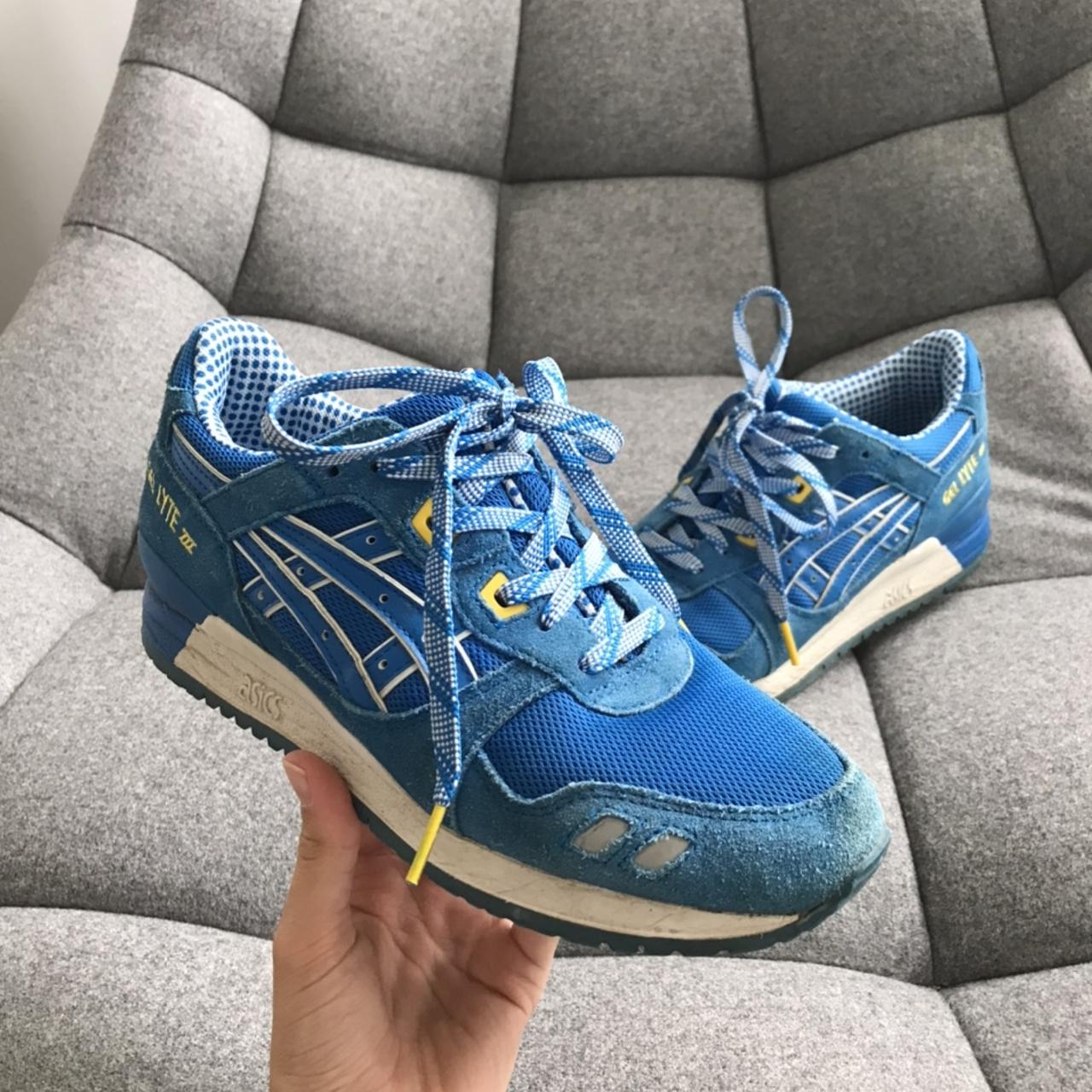 asics gel lyte v blue mirage sand