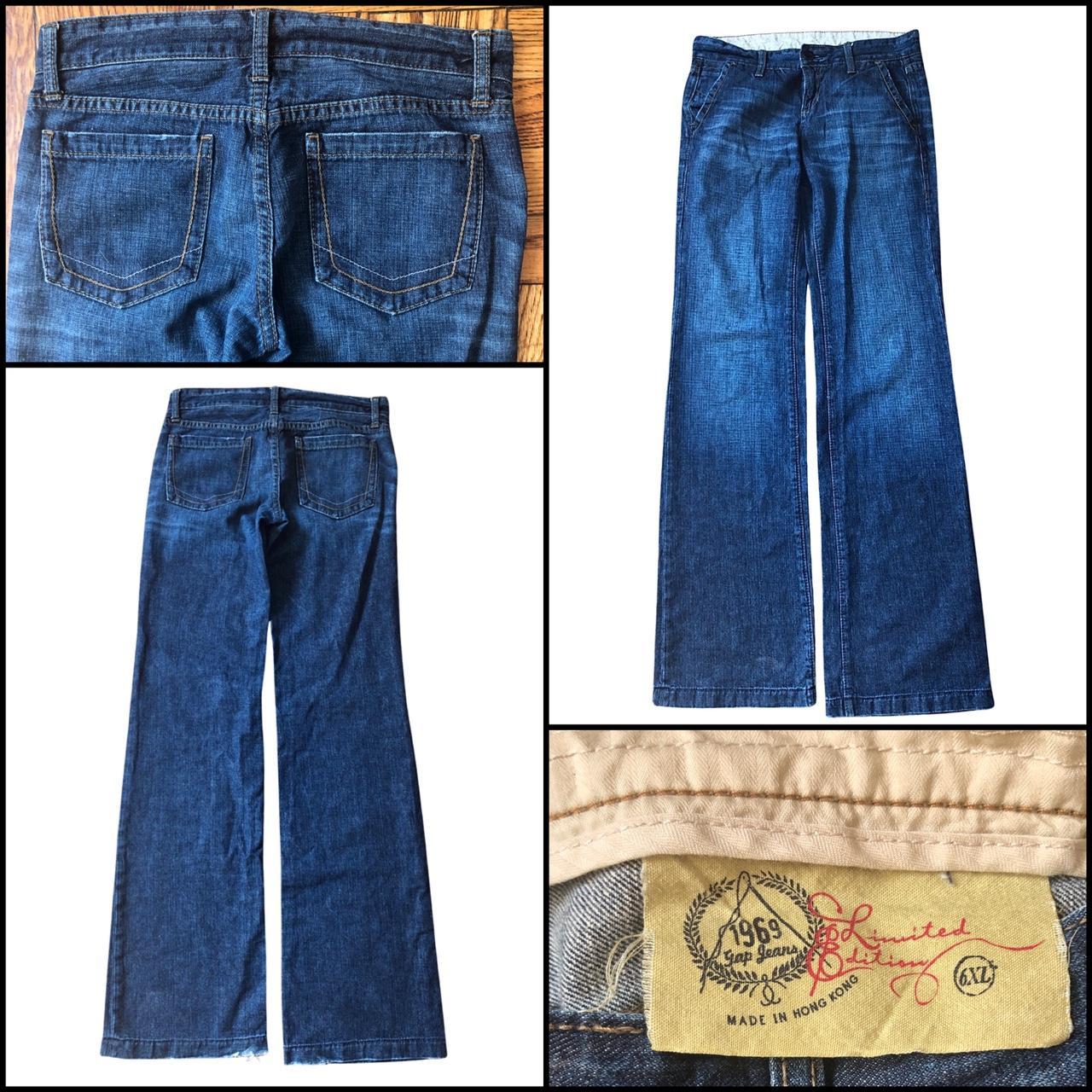 Amazing Vintage Gap 2000s Bootcut Jean Size 6 Extra... - Depop