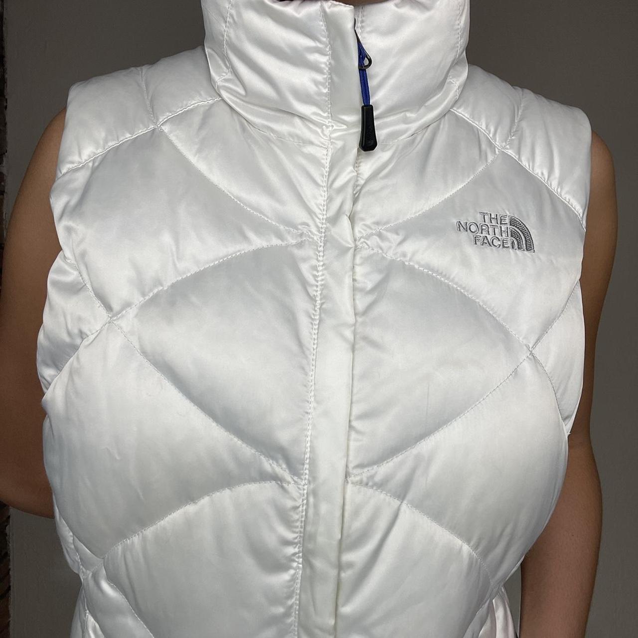 North face white puffer on sale vest