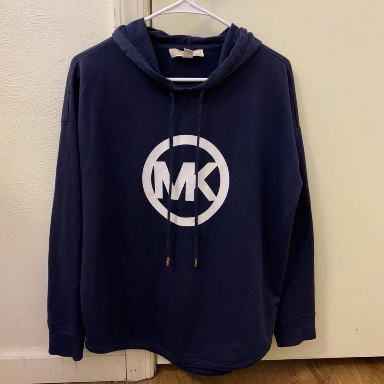 Michael kors hoodie store womens navy