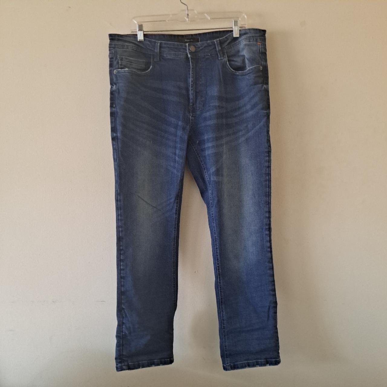 Tahari Men's Blue Jeans | Depop