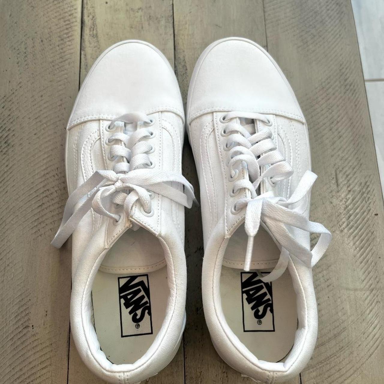 white vans 9.5