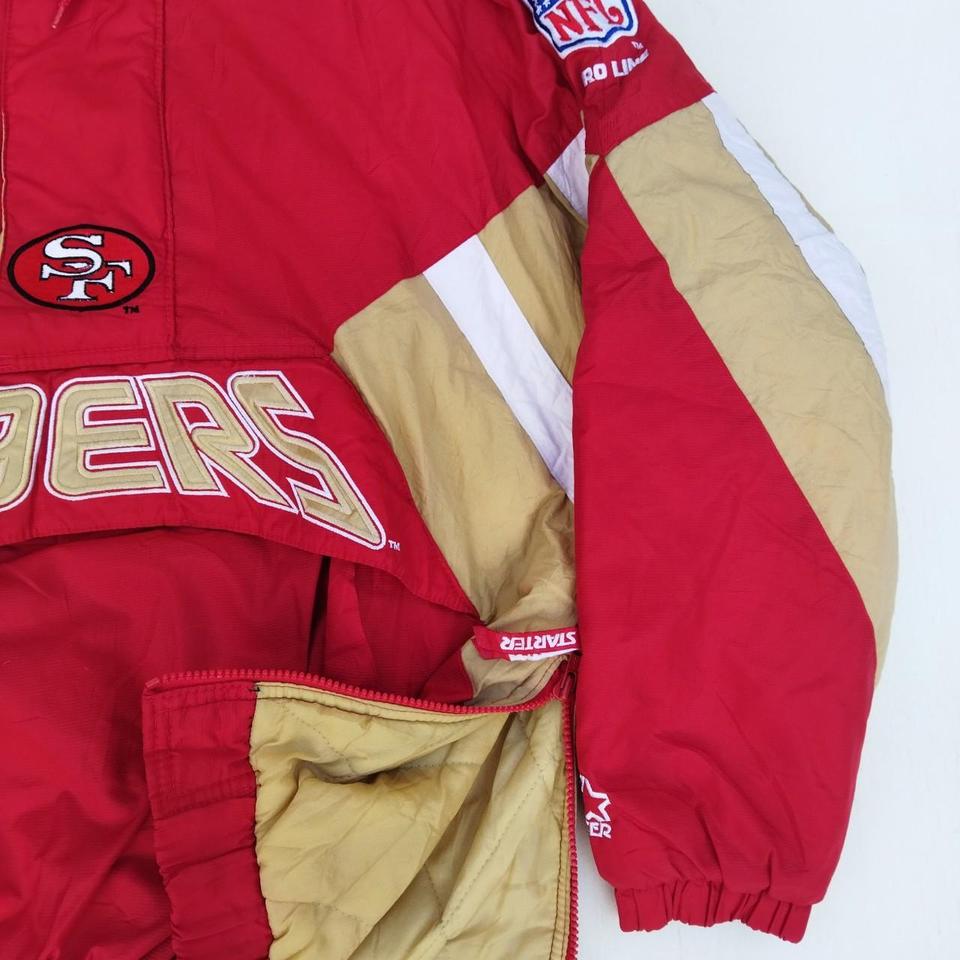 1980s San Francisco 49ers satin jacket Few marks - Depop