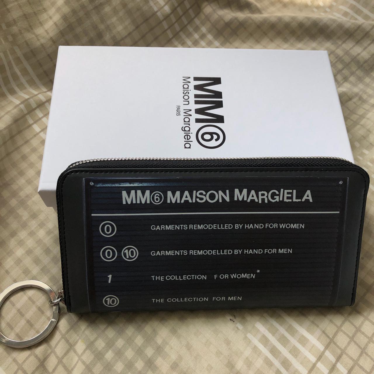 Maison Margiela logo-print Keyring Pouch - Black