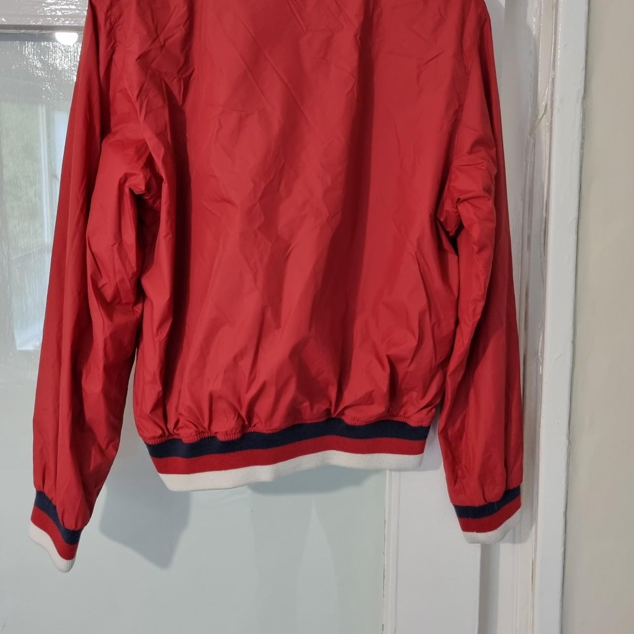 Mens Red Ben Sherman Windbreaker Jacket Size UK... - Depop