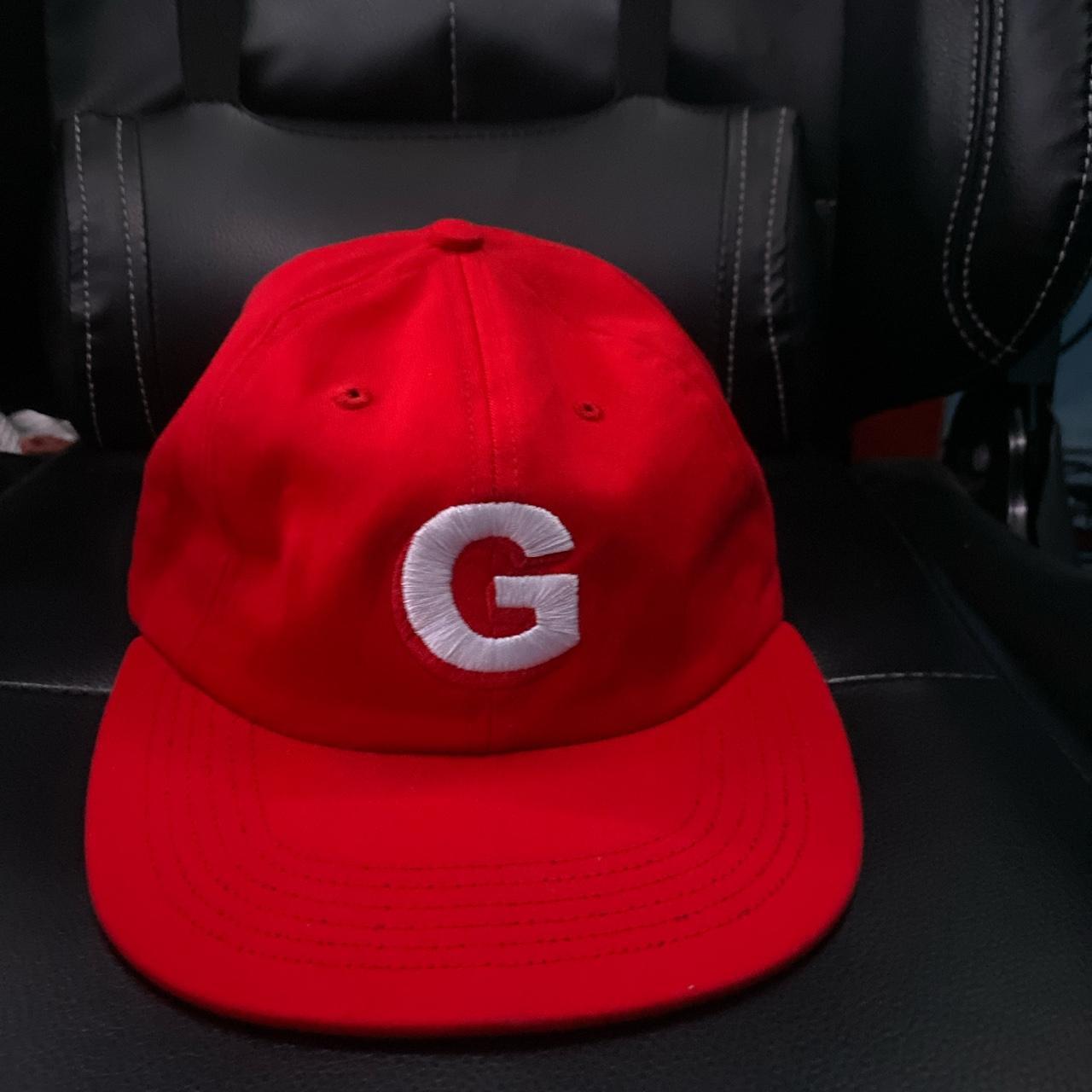 Red golf sale wang hat