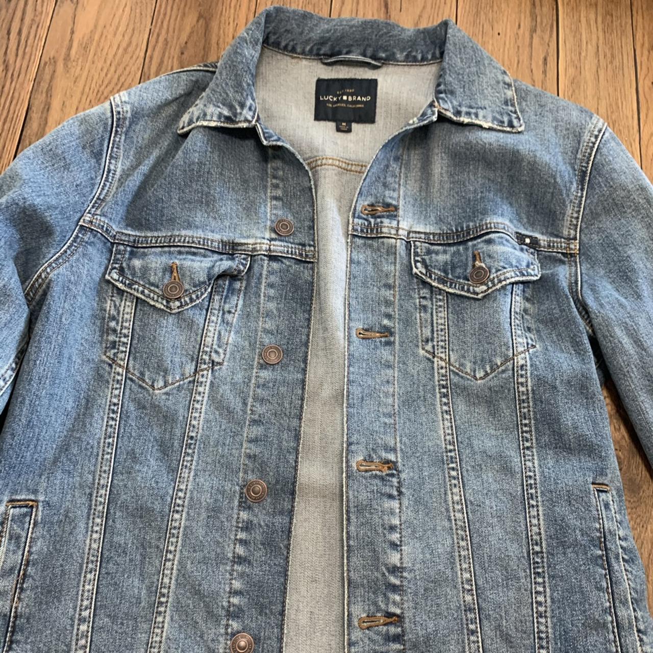 Lucky Brand men’s denim jacket. Brand new / never... - Depop