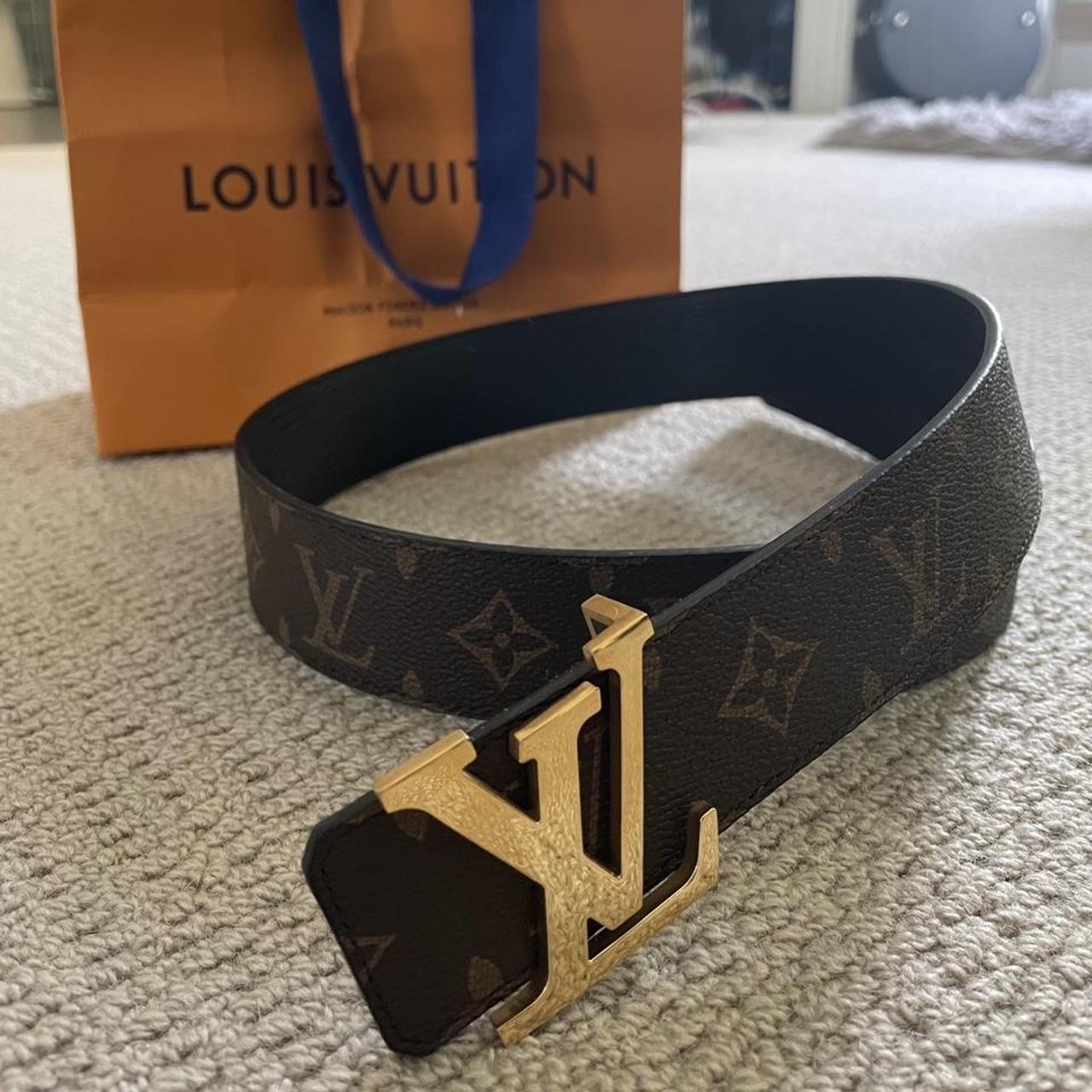 Authentic Louis Vuitton belt never worn. Pristine... - Depop