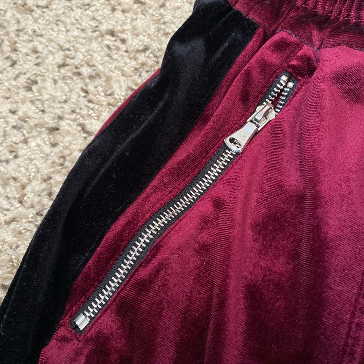 Product Image 3 - Lifted Anchors Red Velvet Joggers