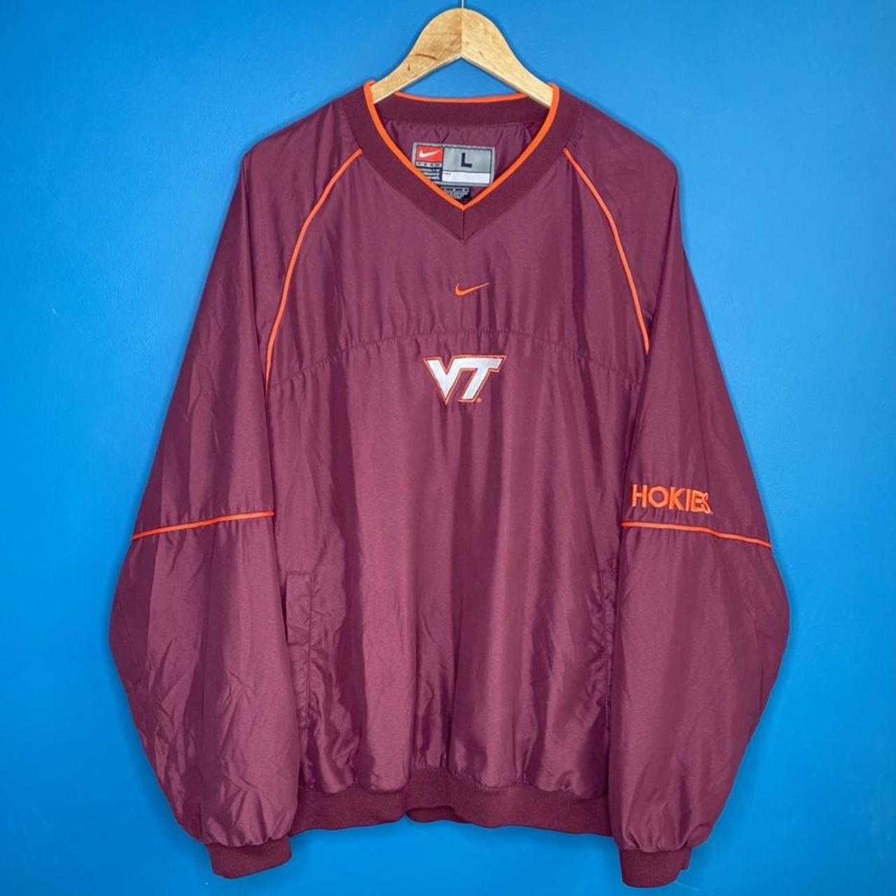 Early 00’s Nike Virginia Tech Hokies centre swoosh... Depop