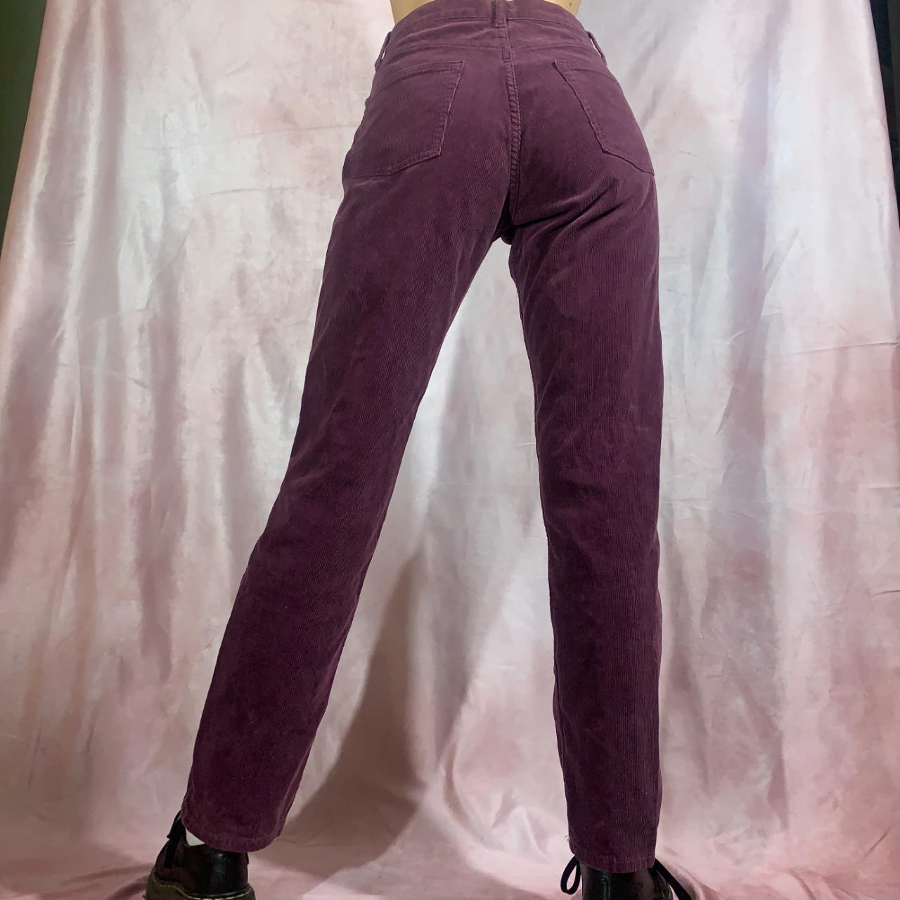 Purple brandy-melville-corduroy-pants - Depop