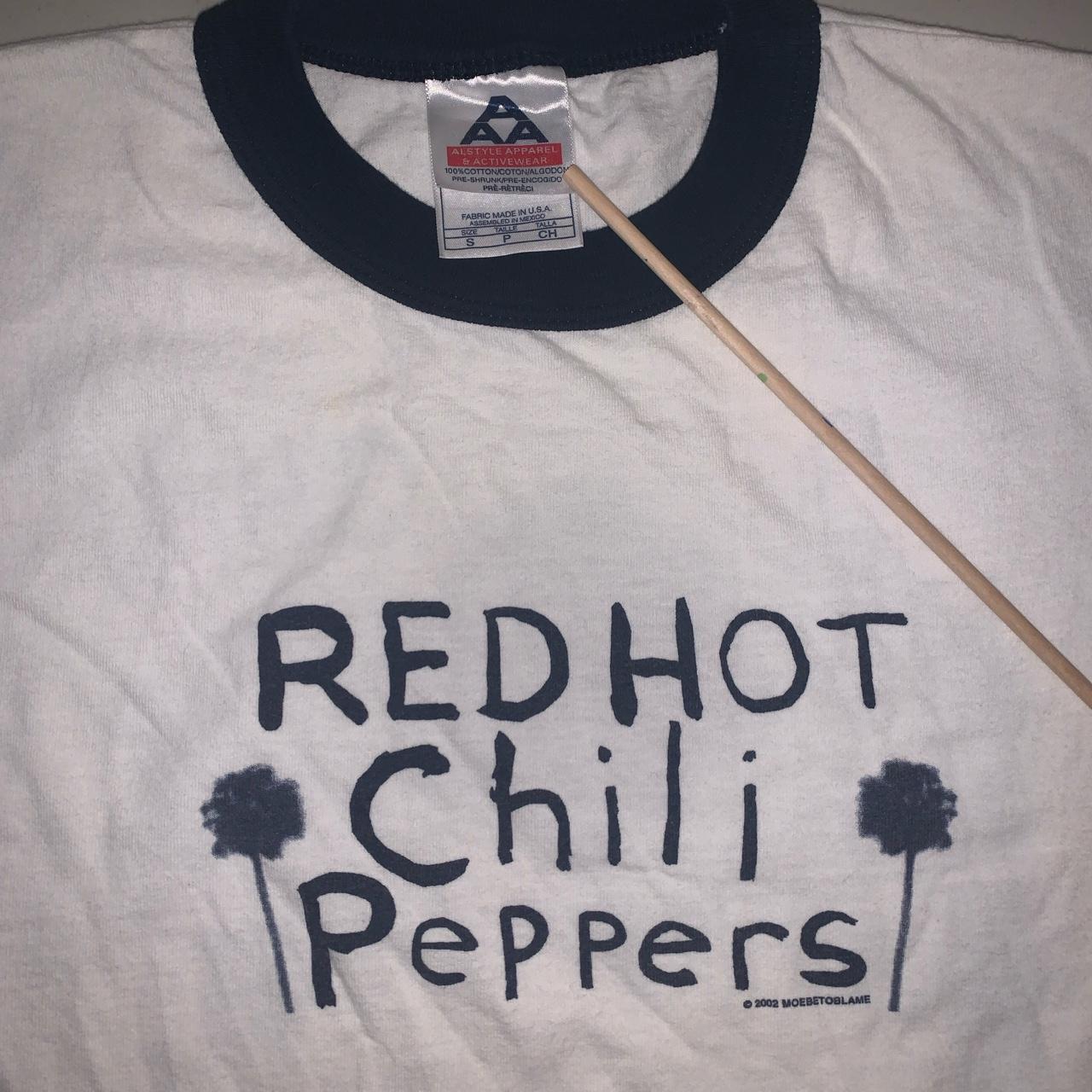 RHCP Vintage Red Hot Chili Peppers XL 2 Sided Palm Trees 2024 Concert Tour T Shirt 2002 MOEBETOBLAME