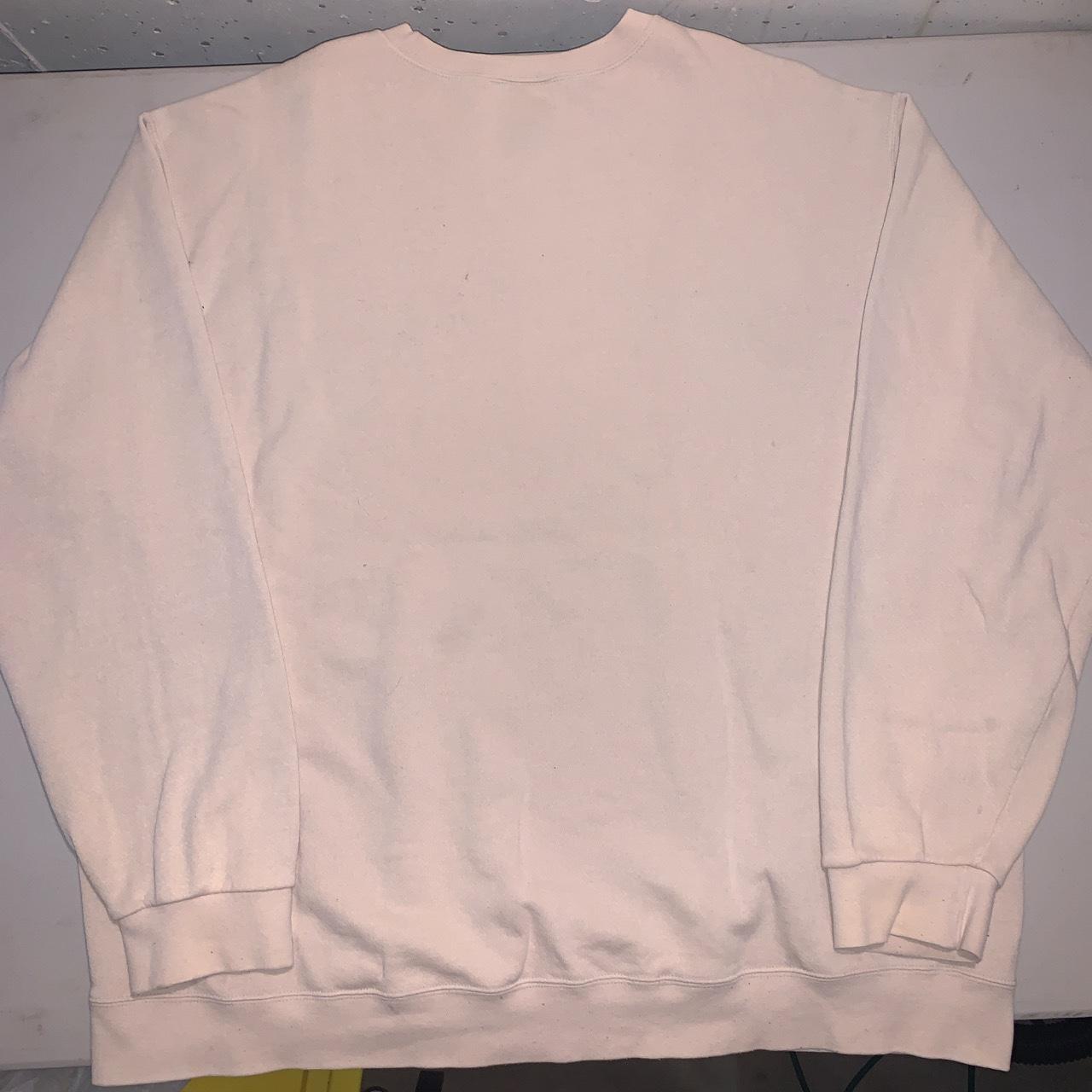 Vintage 90s Nike Crewneck Nice cream color with the - Depop