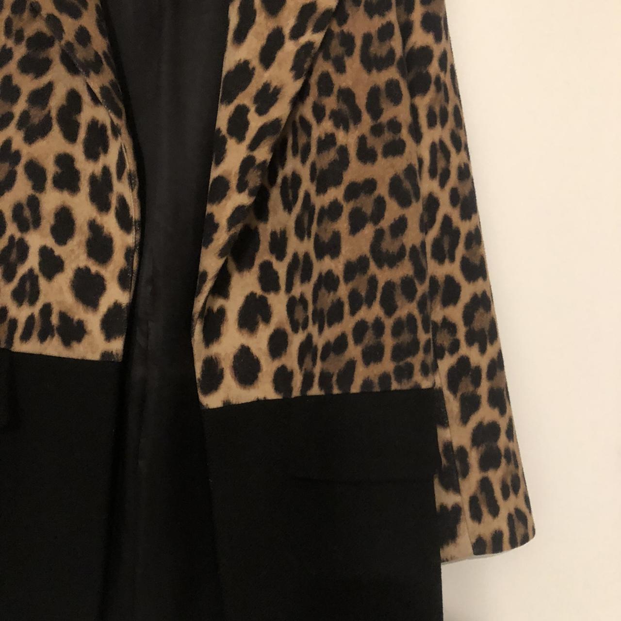 Cheetah top coat zara