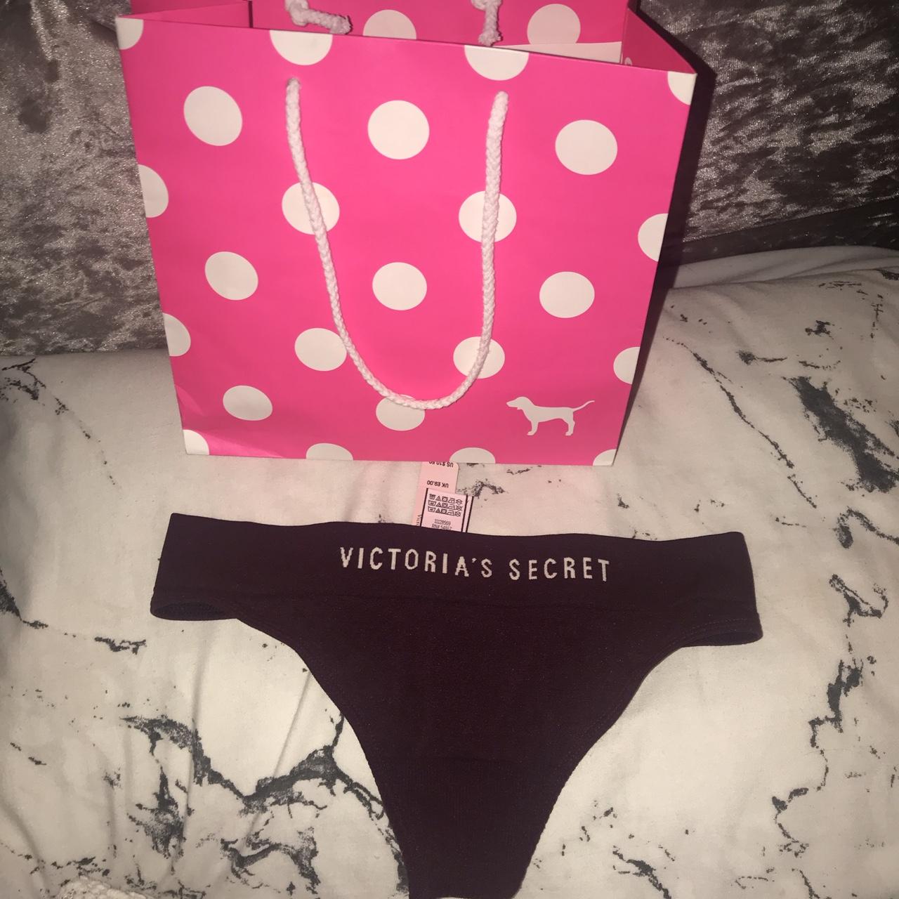 Victoria Secret Burgundy thong., Brand new with