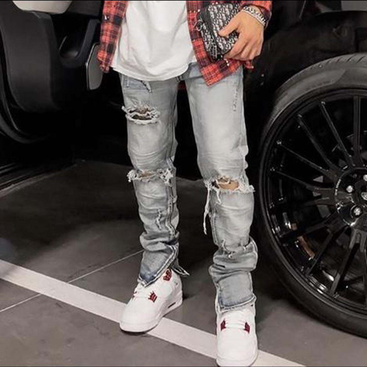 FASHIONNOVA MENS Alvins skinny jean- Medium... - Depop