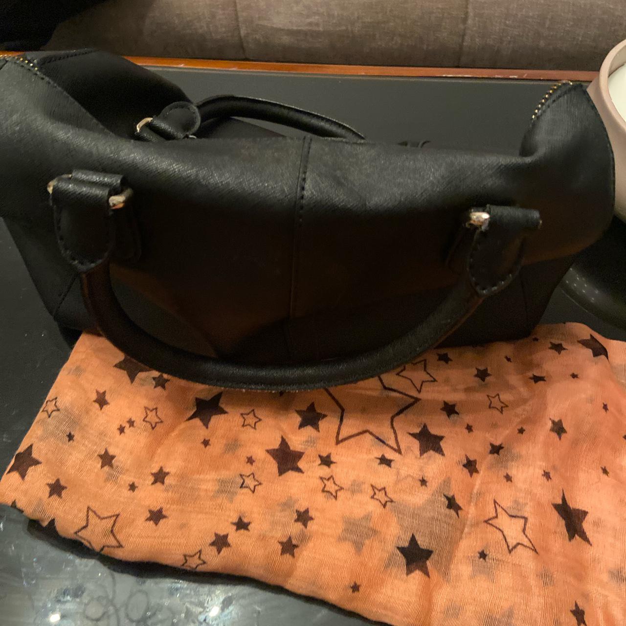 Dkny saffiano leather bag with gold hardware Bought - Depop