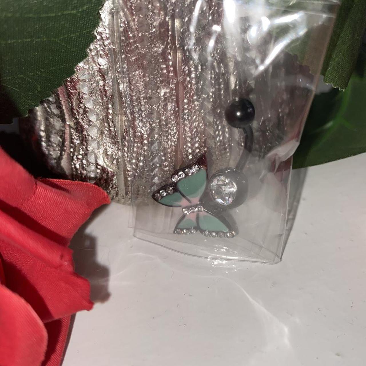 Product Image 1 - Butterfly cz Diamanté Dangle Belly