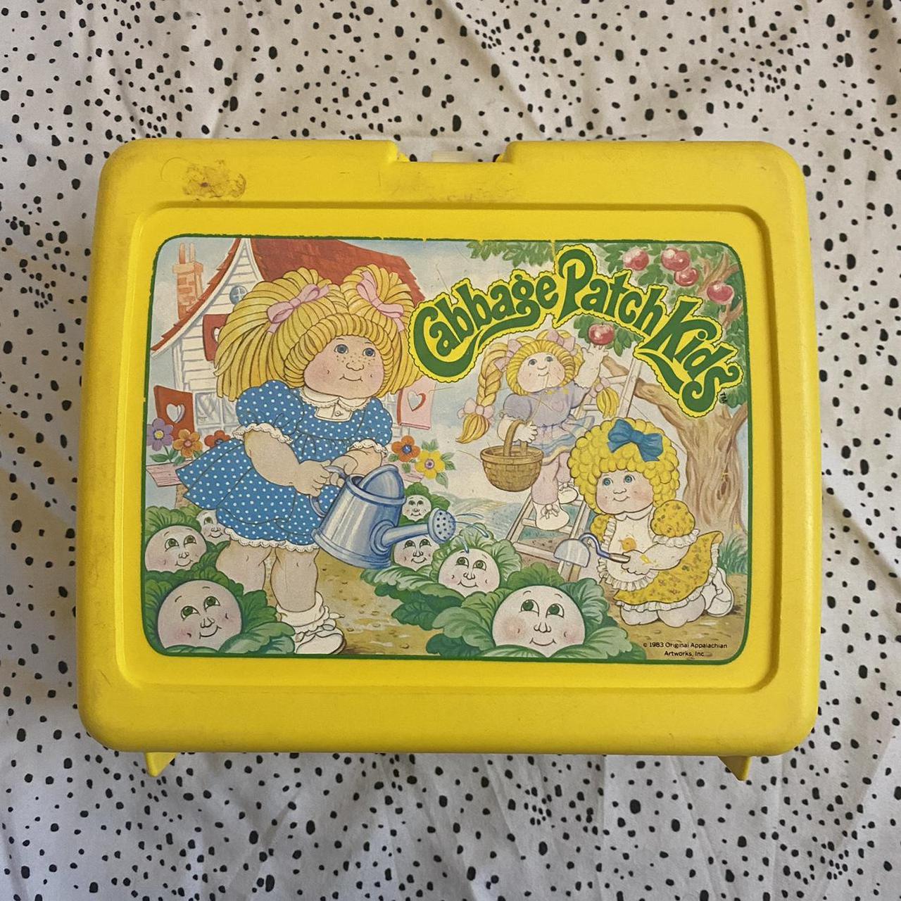 Vintage 1983 cabbage patch kids lunchbox • only... - Depop