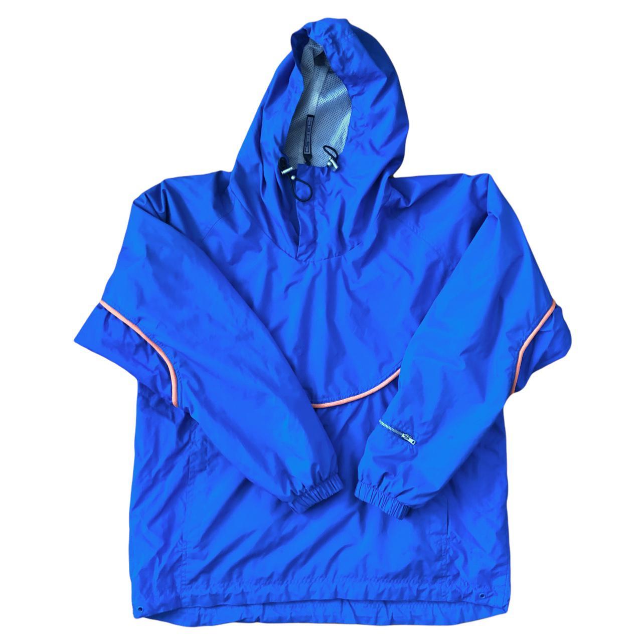 Men's Blue and Orange Jacket (2)