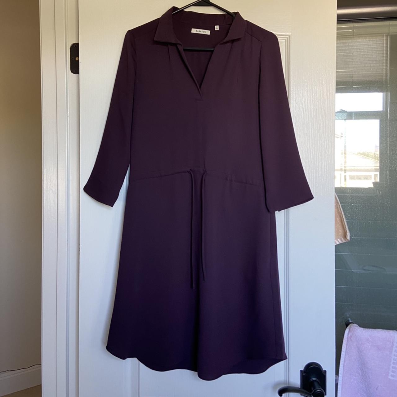 Babaton purple clearance dress