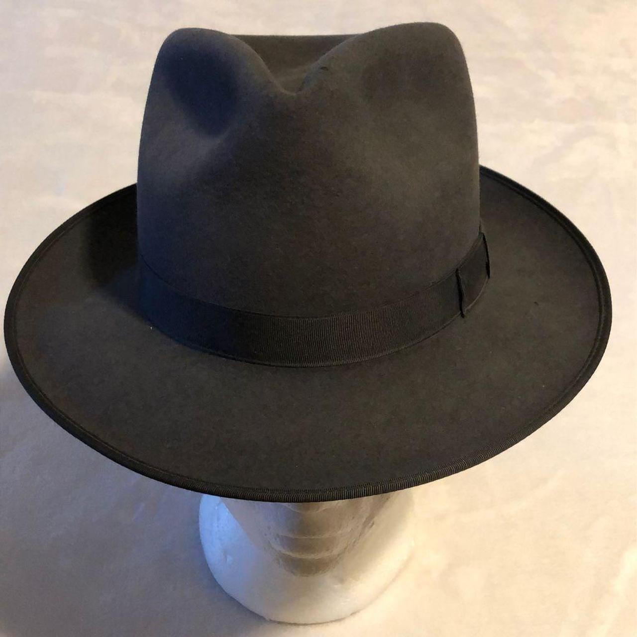 Vintage Dark Gray purchases Fur Fedora • 6-3/4