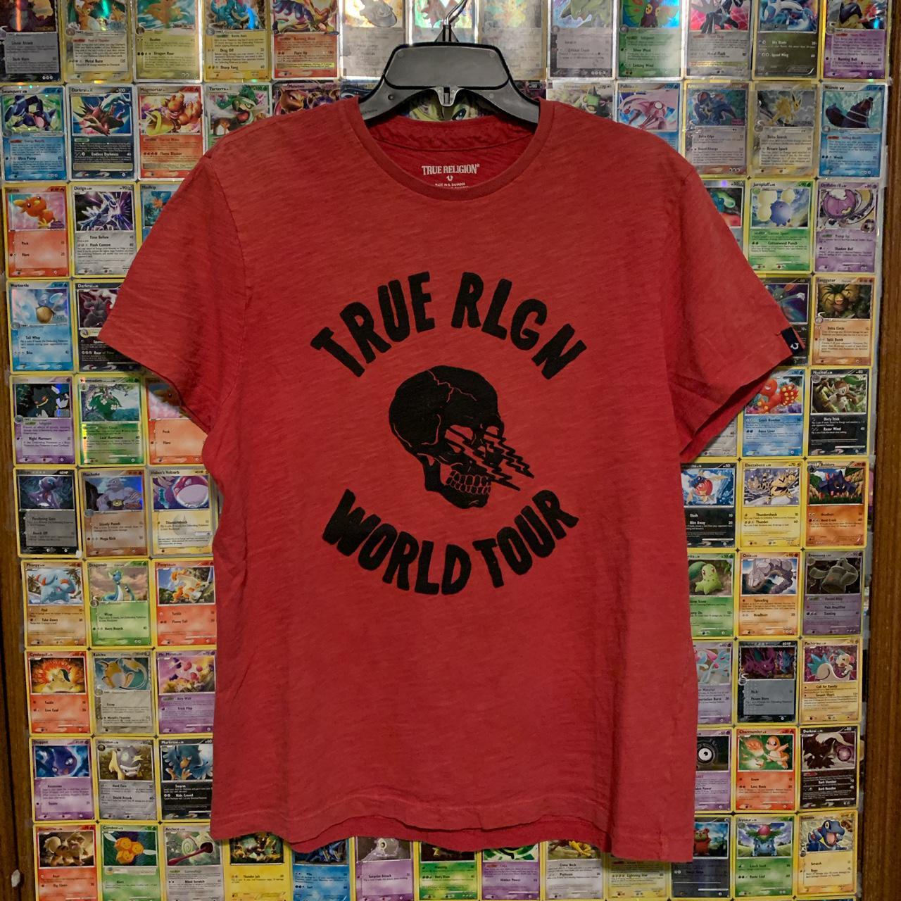 true religion world tour t shirt