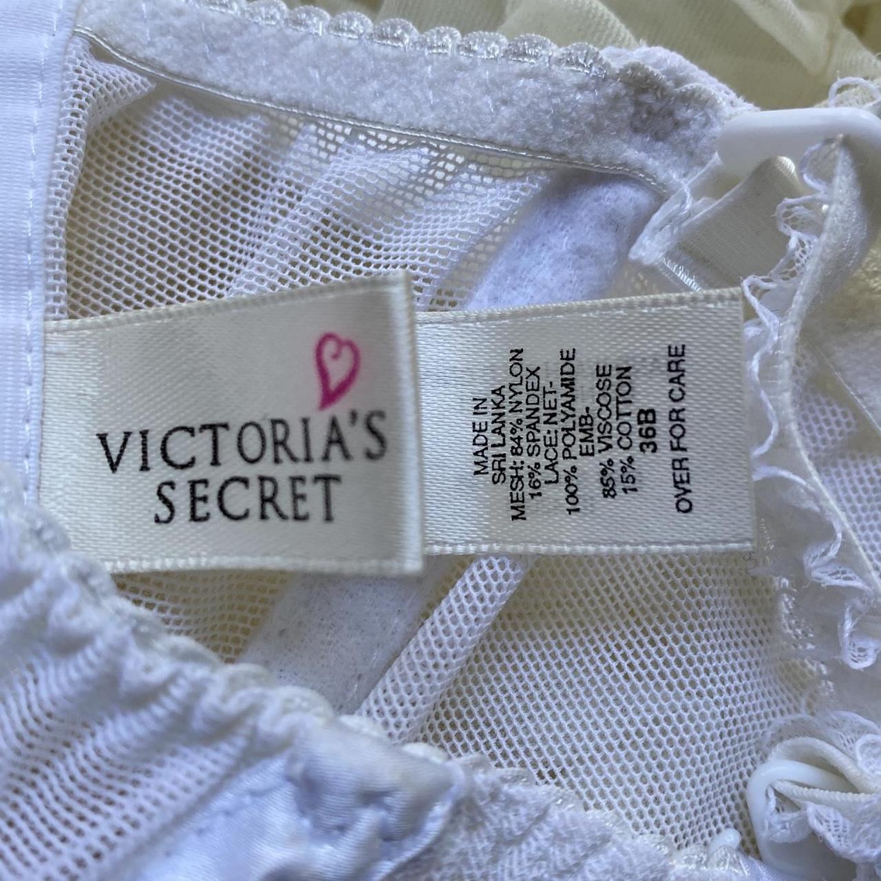 Victoria’s Secret vintage angelic blue embroidered... - Depop