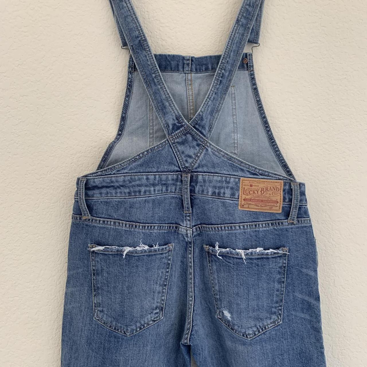 Lucky Brand Women's Blue Dungarees-overalls | Depop