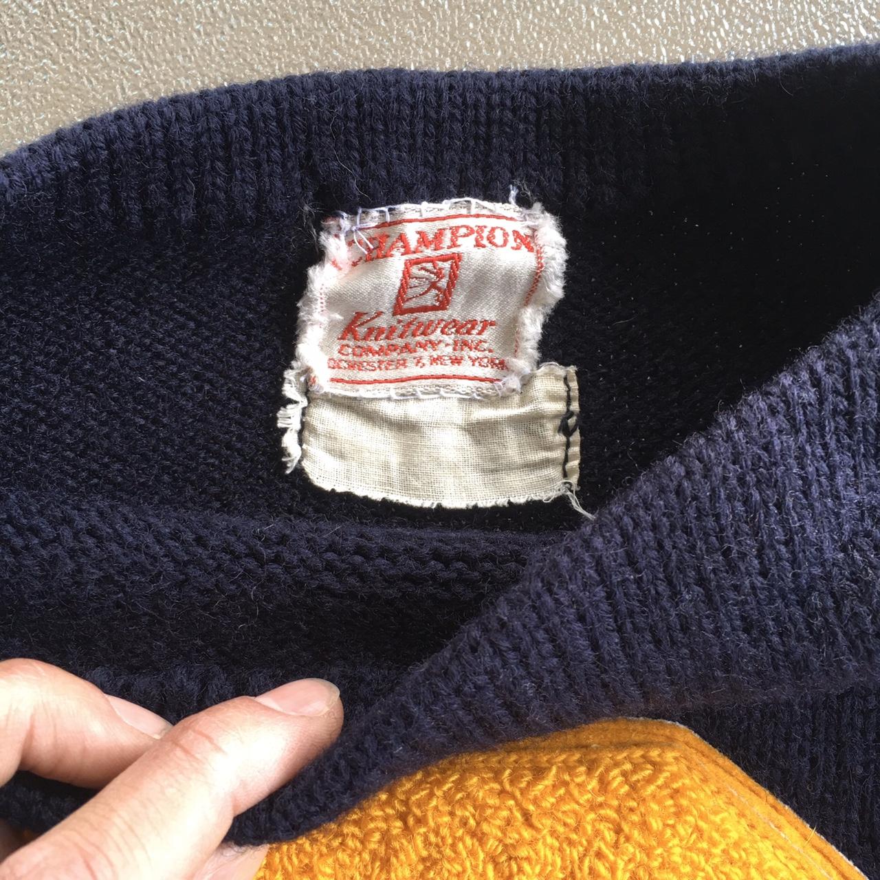 Champion sweater outlet wool yarn