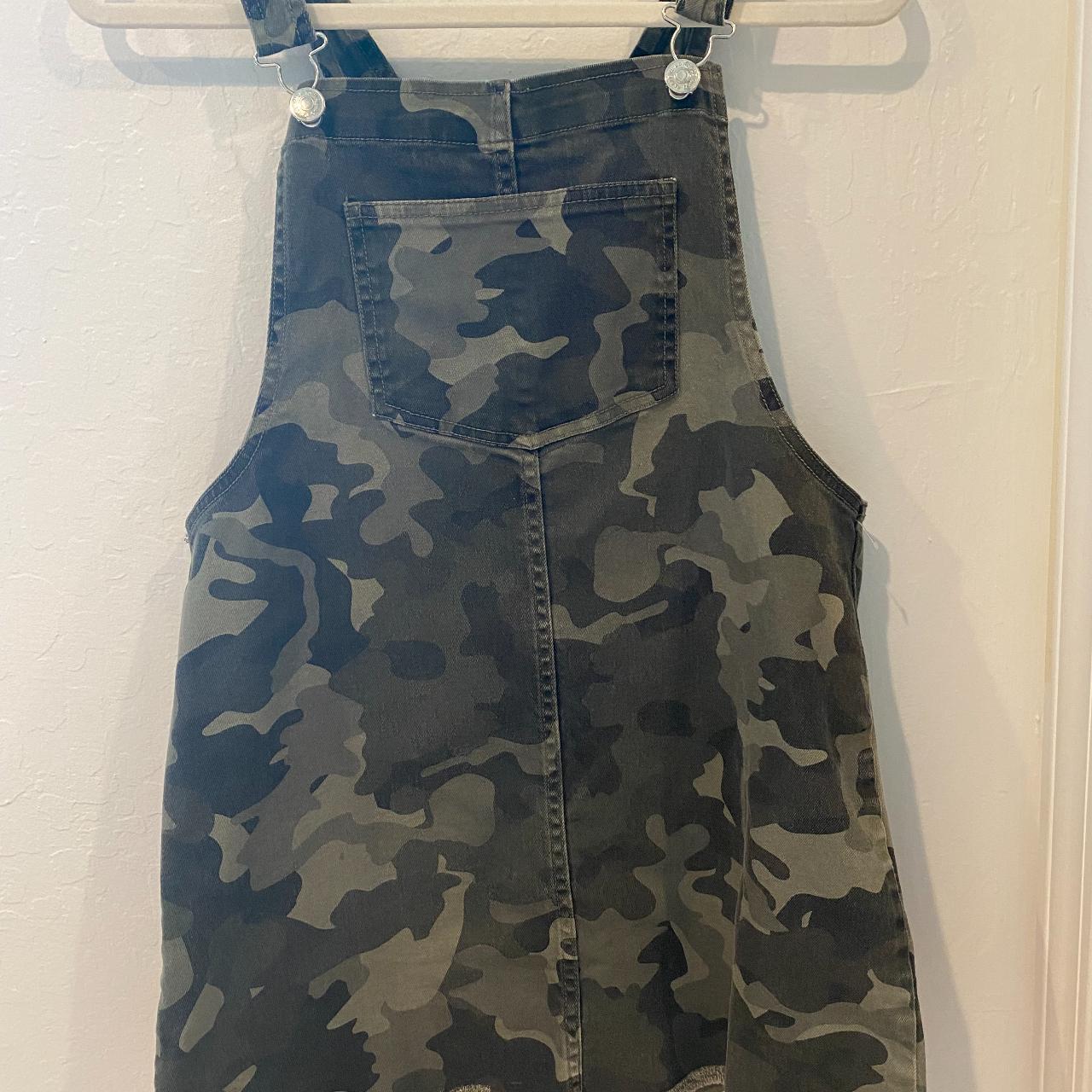 overall camo dress