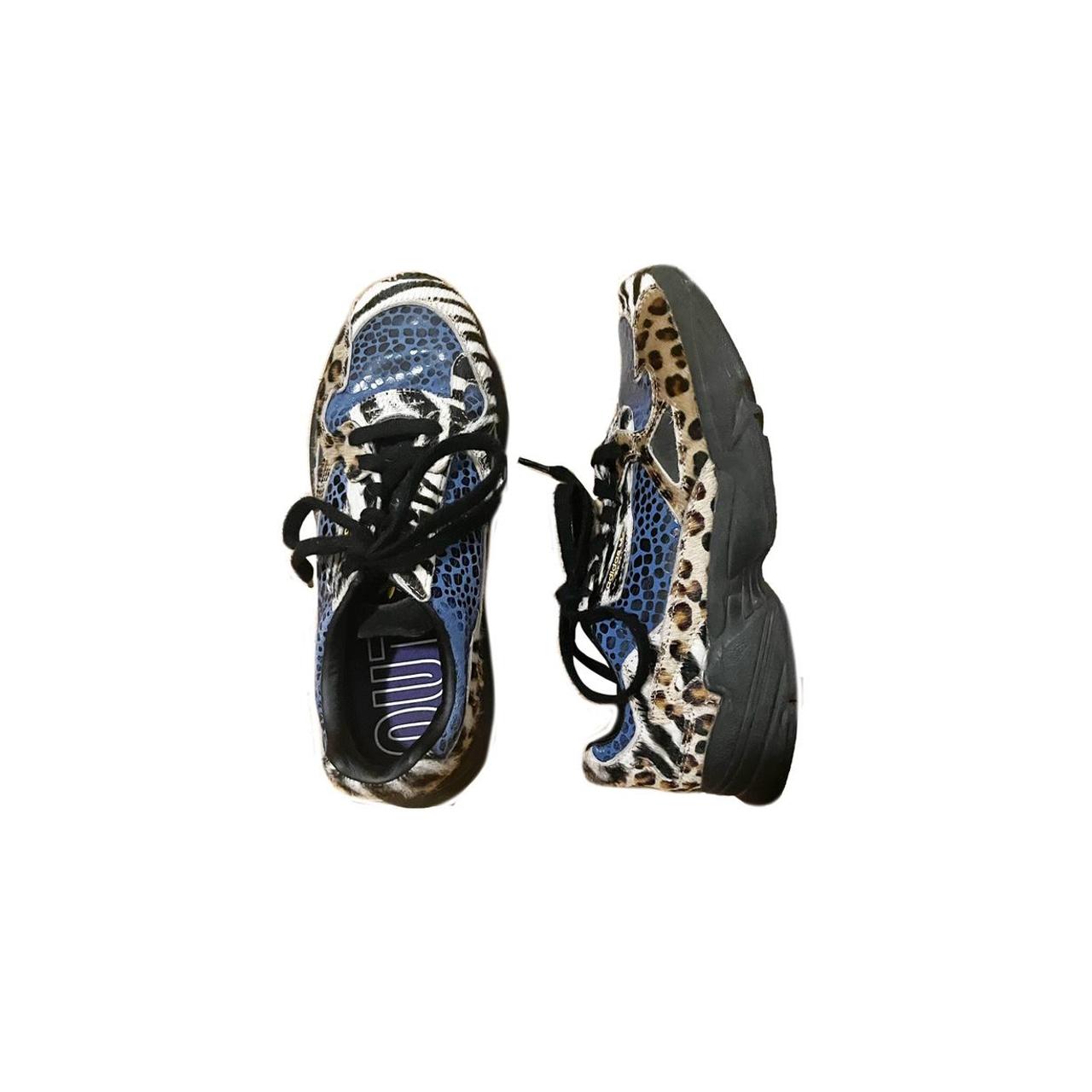 Adidas falcon animal print sneaker From the out... -