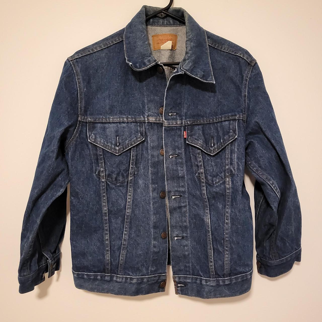 Levi's 80s Dark Wash Denim Jacket