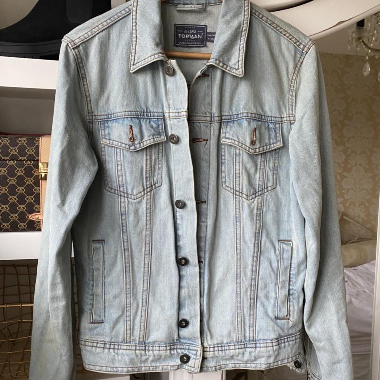 Topman Denim Jacket Mens XS - Definitely... - Depop